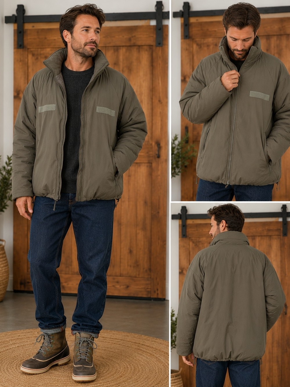USGI ECWCS Gen III PrimaLoft Loft Layer Parka Jacket USA Made Medium